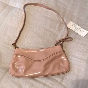 Patent Blush Pink Party Purse
